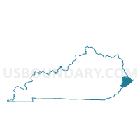 Pike County in Kentucky